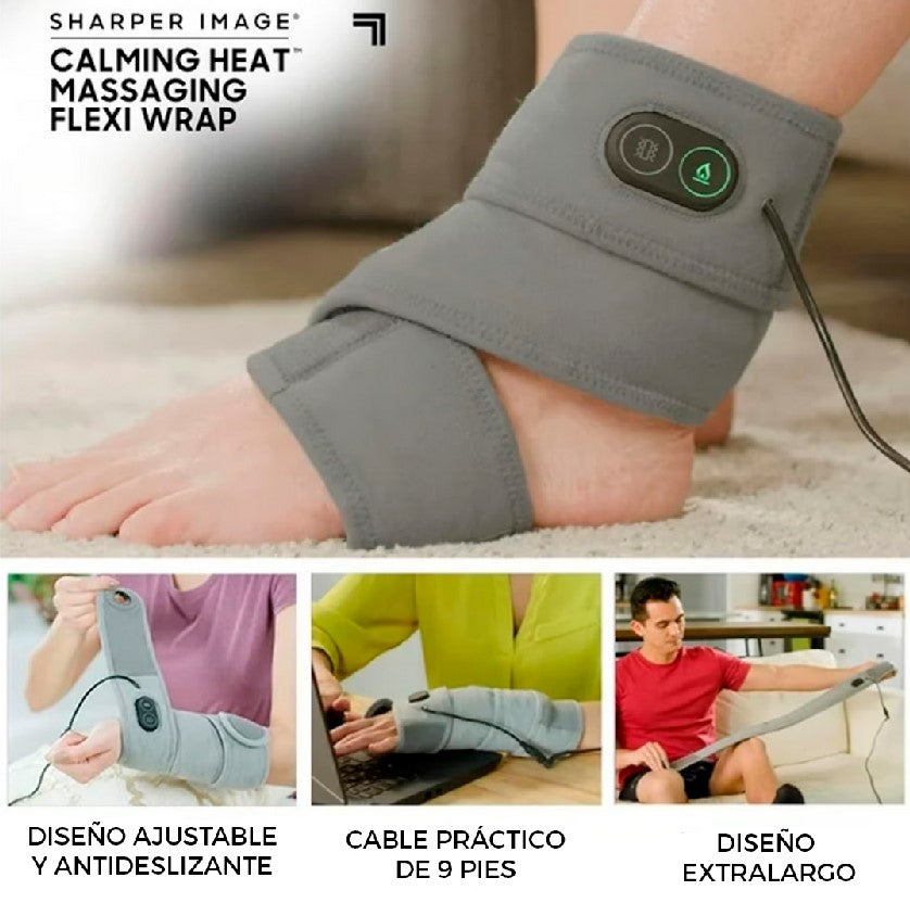Vendaje Termico Masajeador Con Vibracion